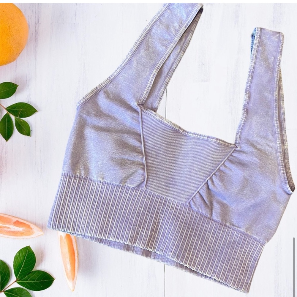 Free People Good Karma Square Neck Sports Bra